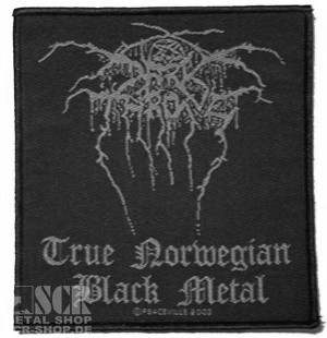 DARKTHRONE - True Norwegian Black Metal [Woven Patch] (PATCH)