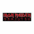 IRON MAIDEN - Senjutsu Logo Patch (Superstrip) (PATCH)