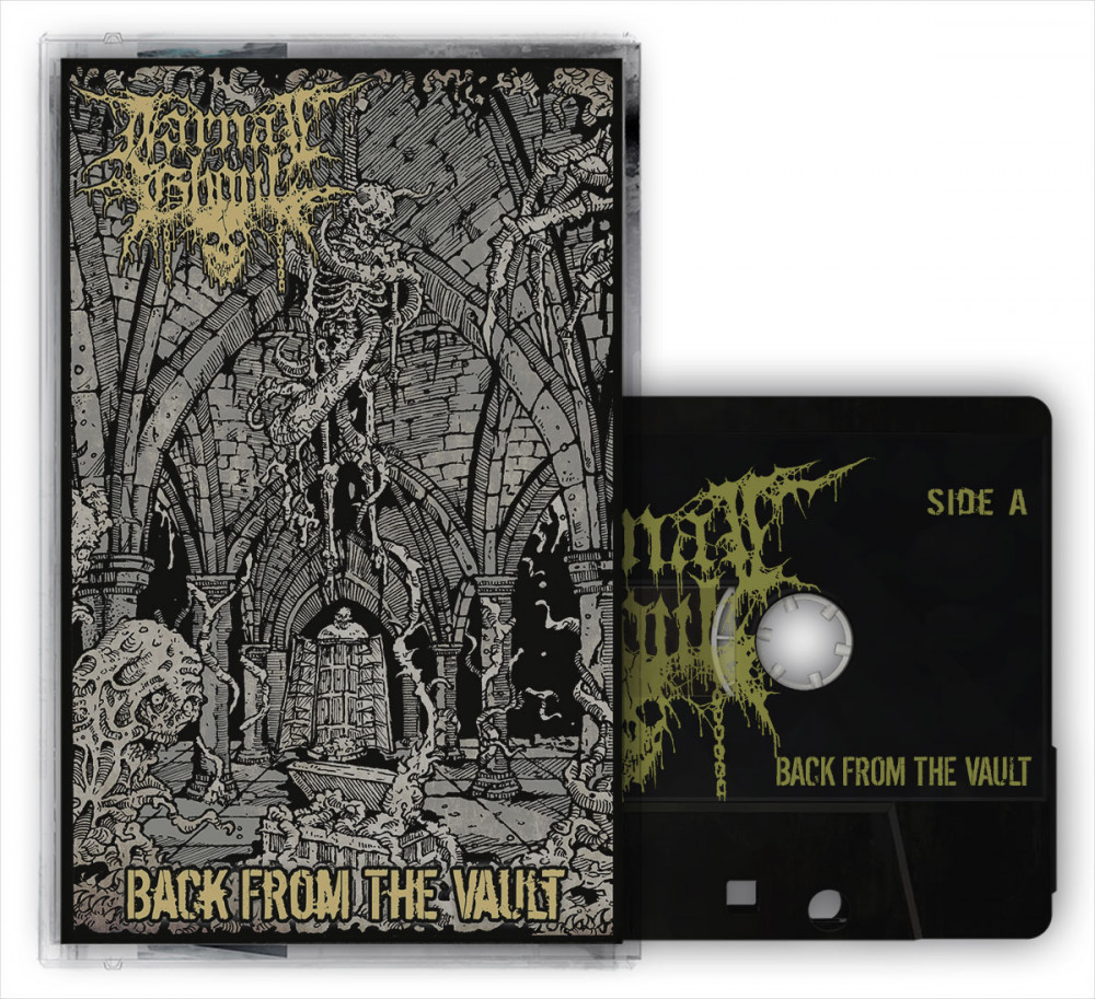 CARNAL GHOUL - Back From The Vault [BLACK/YELLOW TAPE] (CASS)