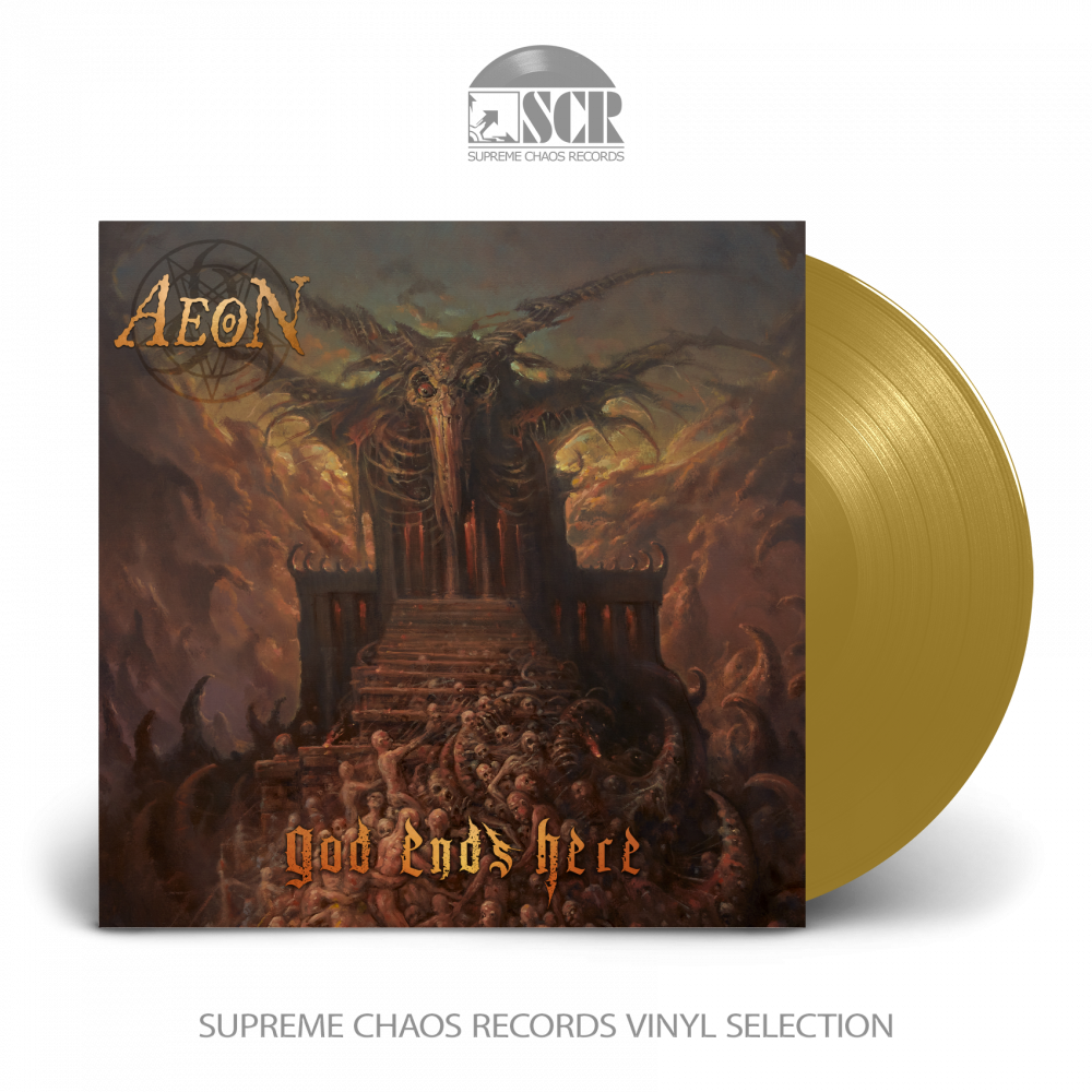 AEON - God Ends Here [GOLD] (LP)