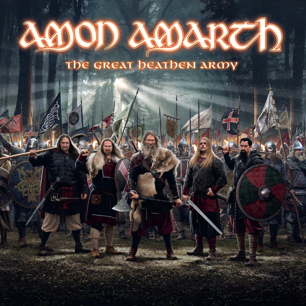 AMON AMARTH - The Great Heathen Army [BLOOD RED] (LP)