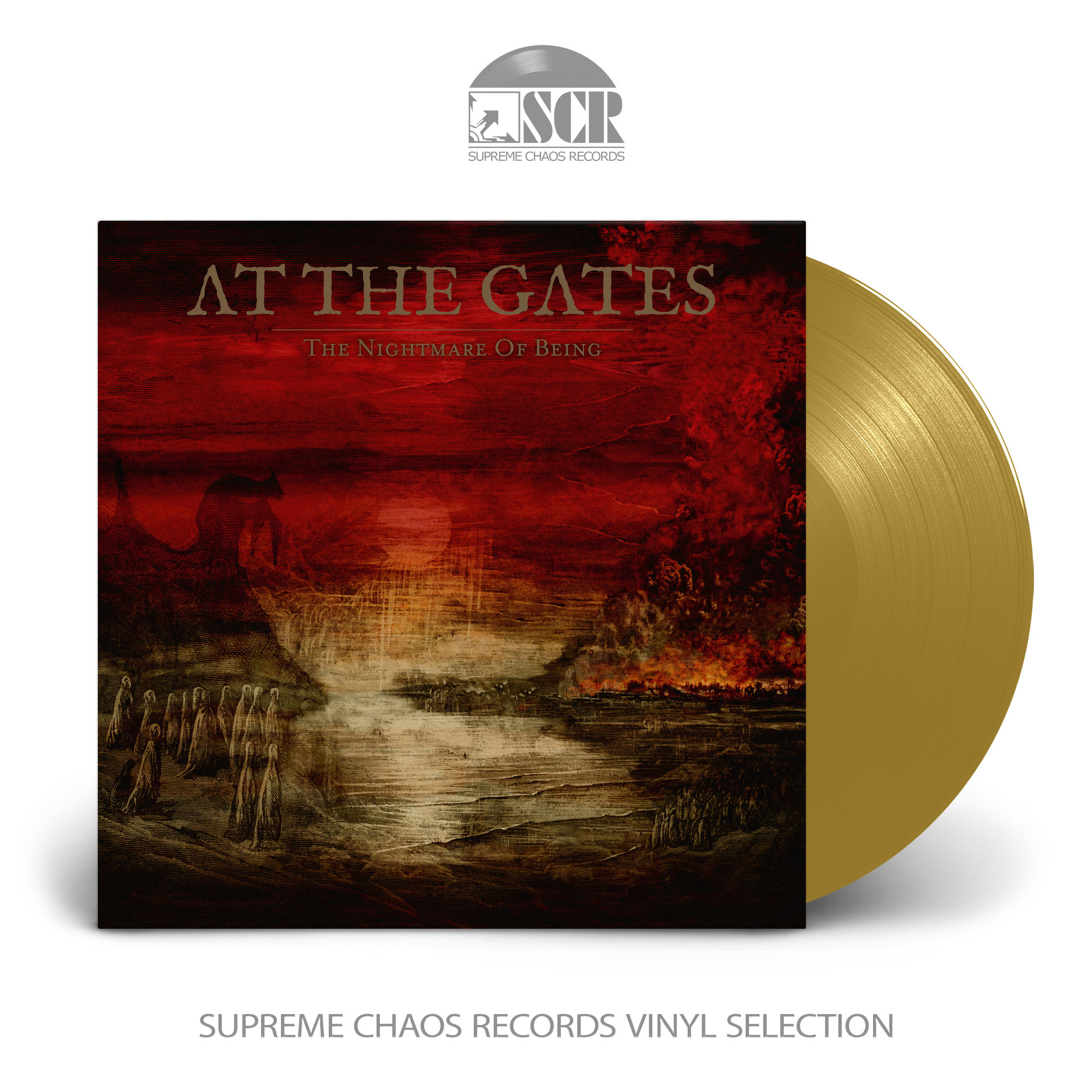 AT THE GATES - The Nightmare Of Being [GOLD] (LP)