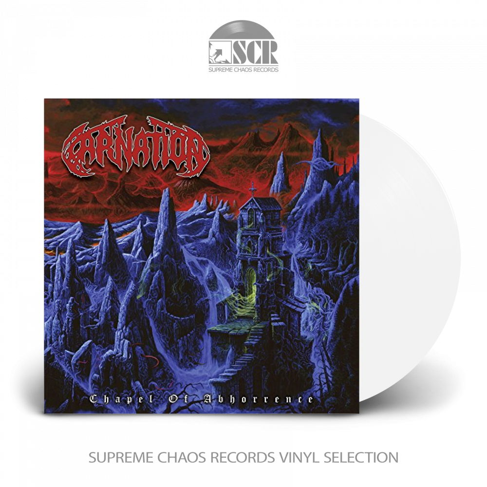 CARNATION - Chapel Of Abhorrence [WHITE] (LP)