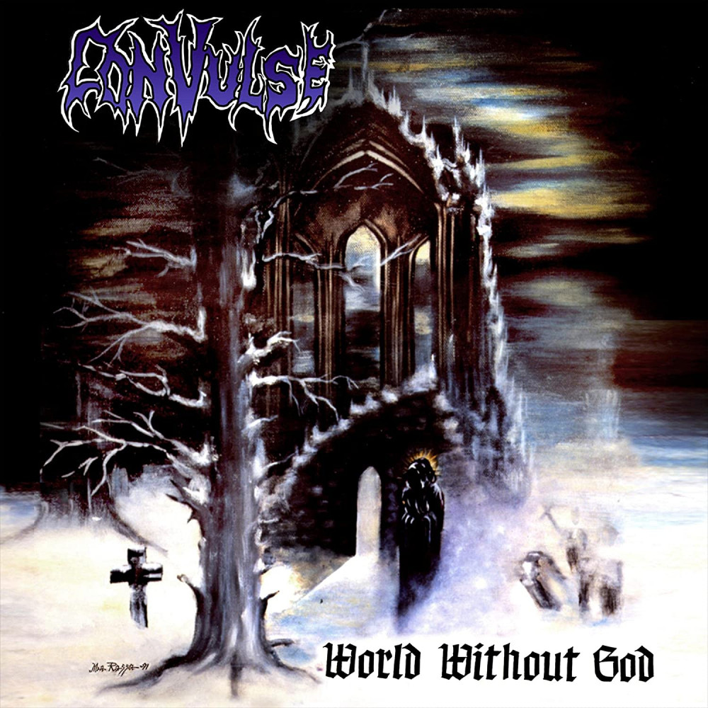 CONVULSE - World Without God [SWAMP GREEN] (DLP)