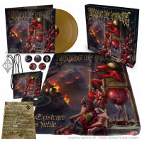 CRADLE OF FILTH - Existence Is Futile [GOLD DLP+CD DELUXE BOX] (BOXLP)