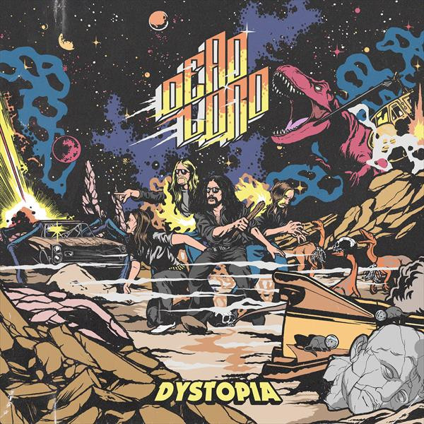 DEAD LORD - Dystopia EP [BLACK] (LP)