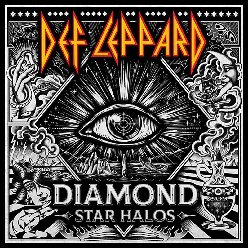 DEF LEPPARD - Diamond Star Halos [BLACK] (DLP)