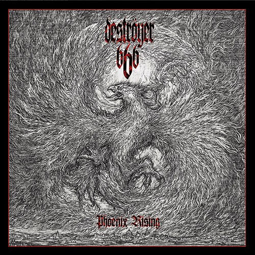 DESTRÖYER 666 - Phoenix Rising [WHITE/BLACK] (LP)