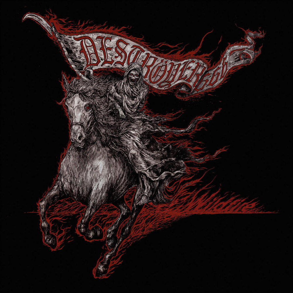 DESTRÖYER 666 - Wildfire [SILVER/BLACK] (LP)