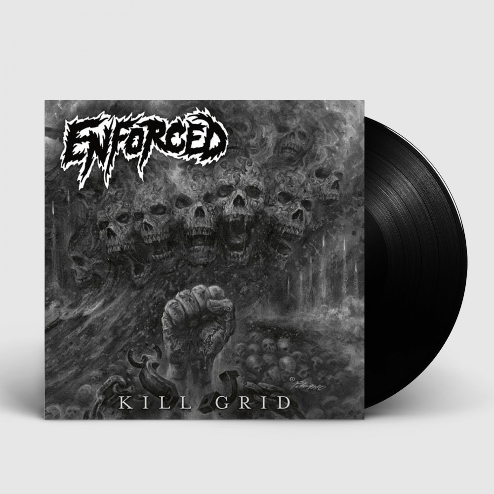 ENFORCED - Kill Grid [BLACK LP+CD] (LP)