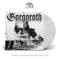 GORGOROTH - Destroyer [WHITE/BLACK] (LP)