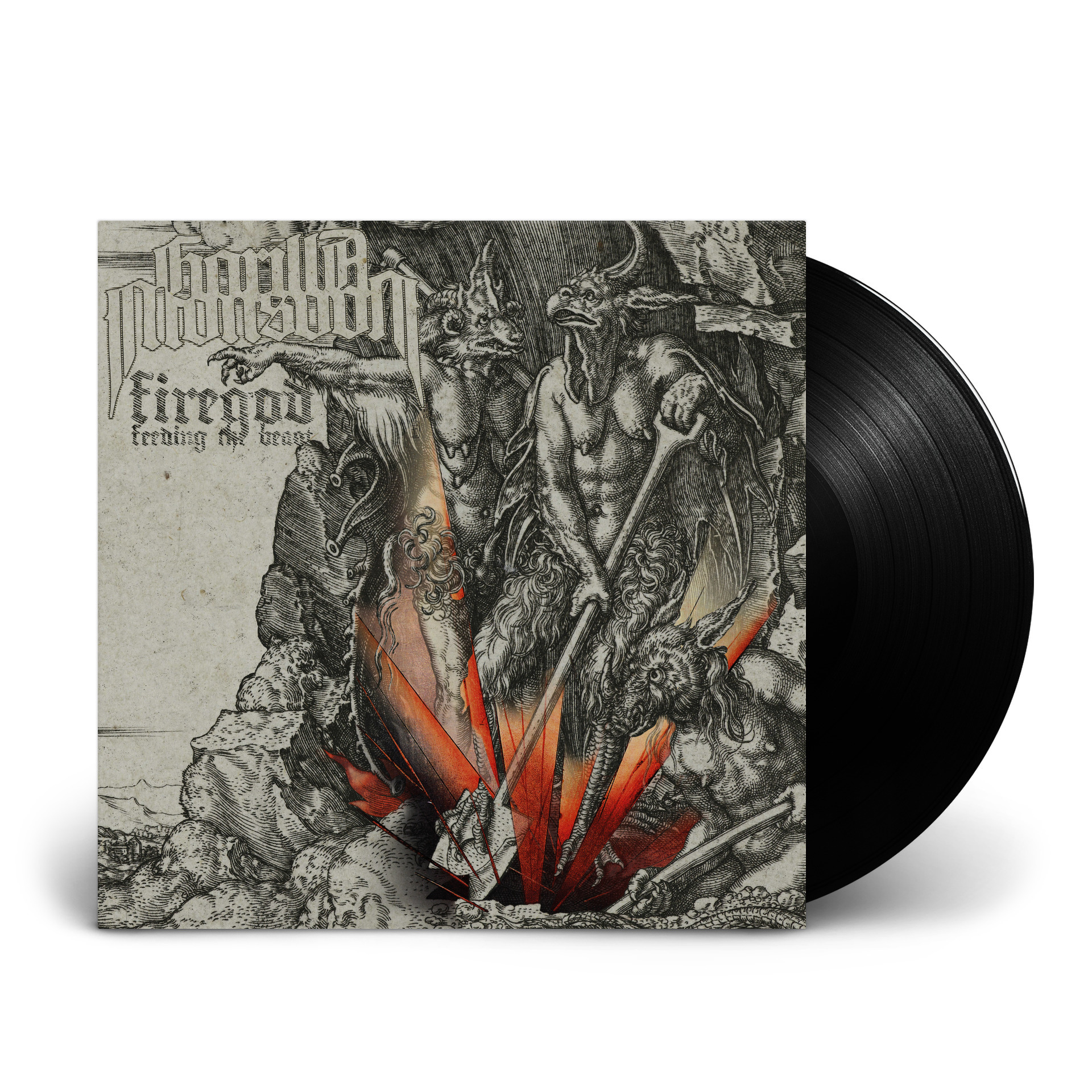 GORILLA MONSOON - Firegod - Feeding The Beast [BLACK] (LP)