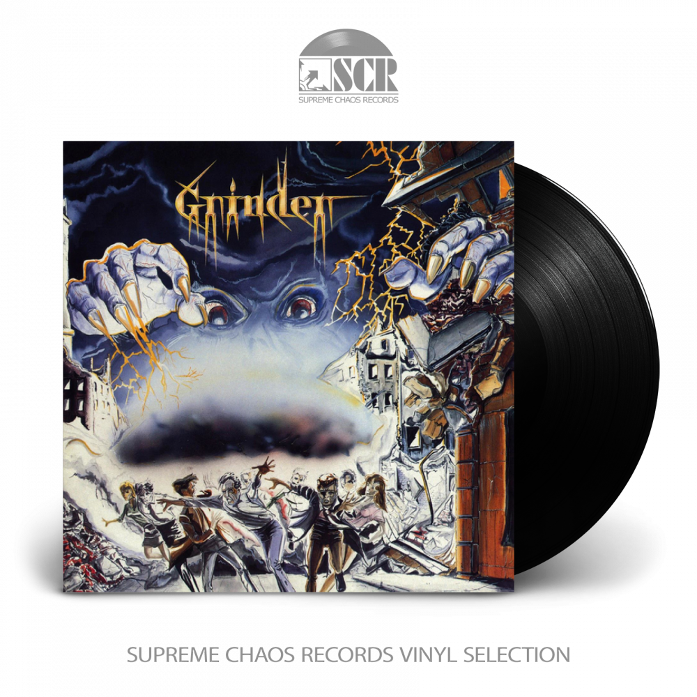 GRINDER - Dawn For The Living [BLACK] (LP)