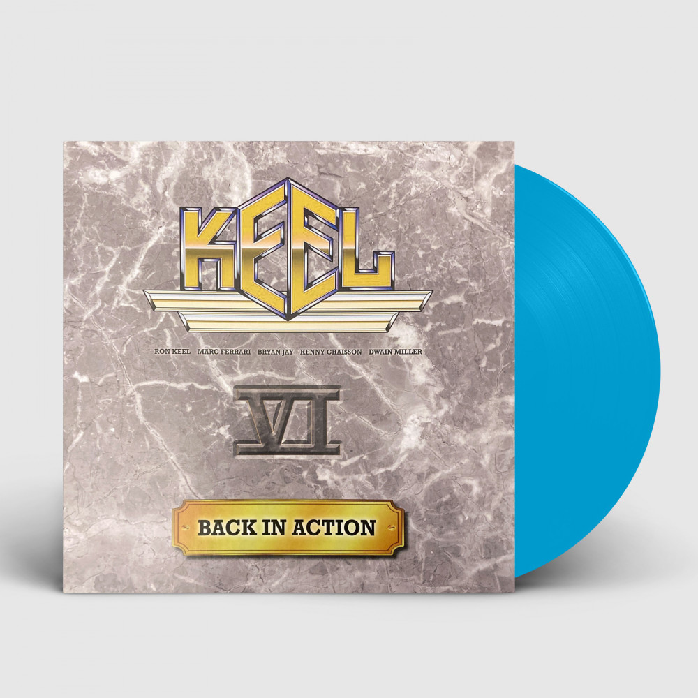 KEEL - Back In Action [BLUE] (LP)