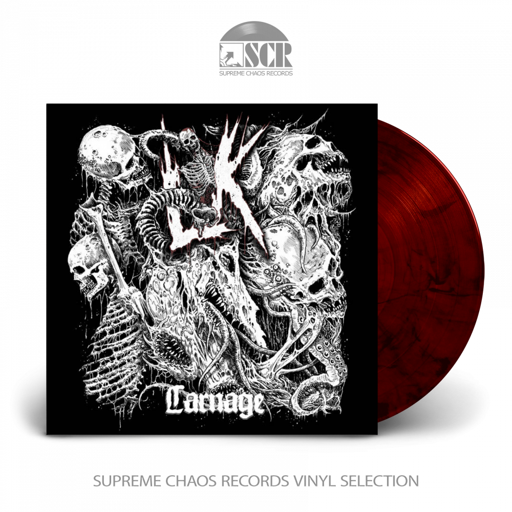 LIK - Carnage [RED/BLACK] (LP)