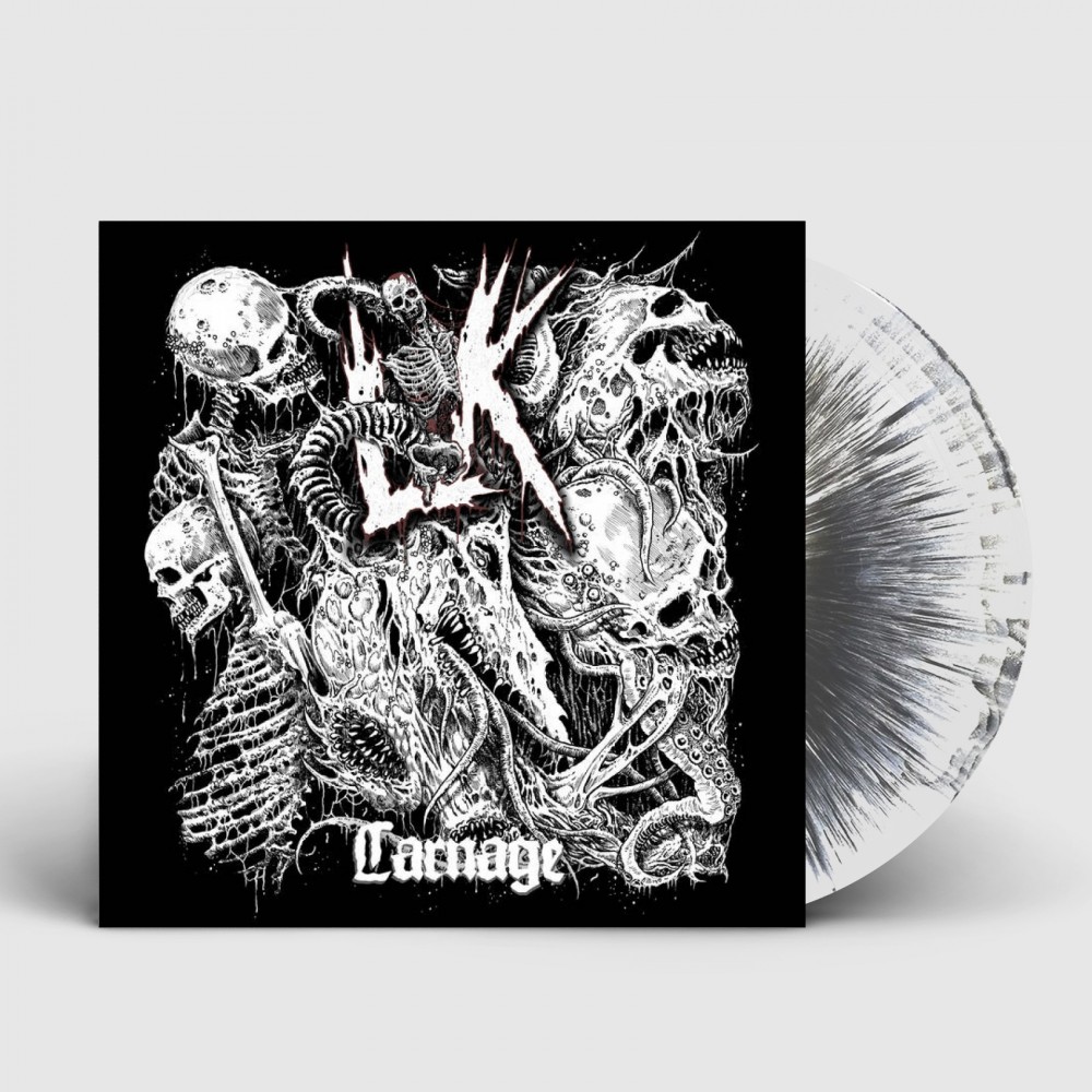 LIK - Carnage [WHITE/BLACK] (LP)
