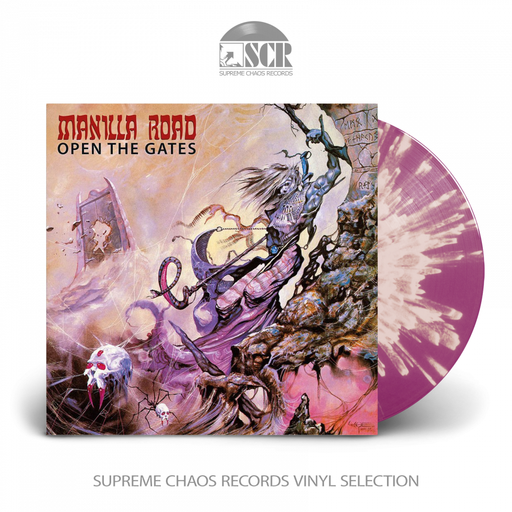 MANILLA ROAD - Open The Gates [PURPLE/BONE] (LP)