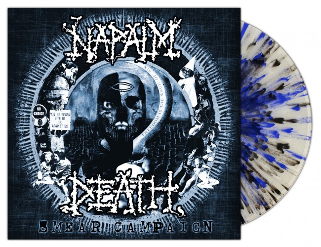 NAPALM DEATH - Smear Campaign [CLEAR SPLATTER] (LP)
