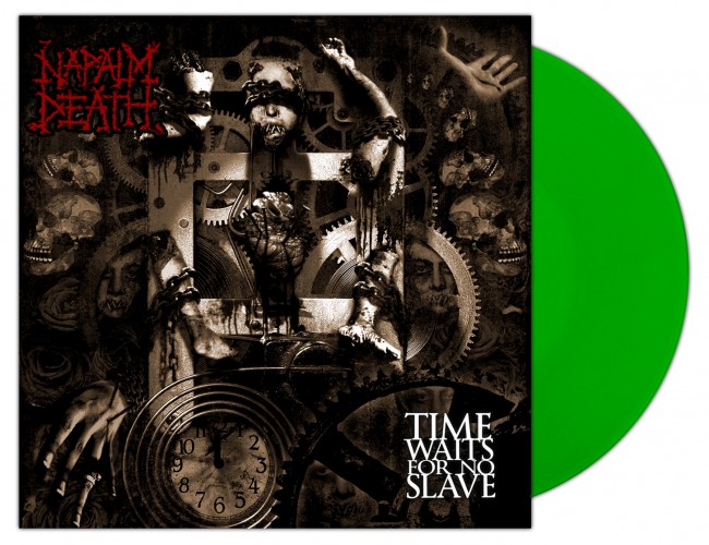 NAPALM DEATH - Time Waits For No Slave [NB GREEN] (LP)
