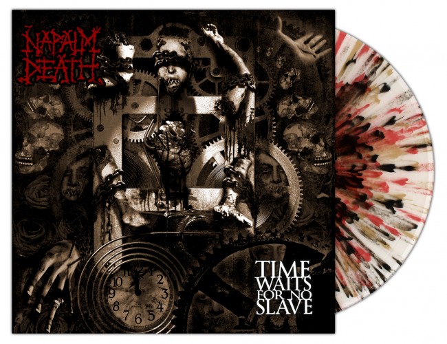 NAPALM DEATH - Time Waits For No Slave [SCR SPLATTER] (LP)