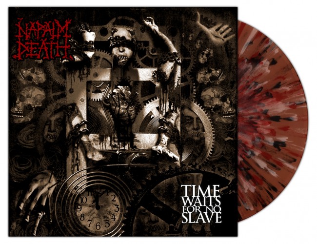 NAPALM DEATH - Time Waits For No Slave [SPLATTER] (LP)