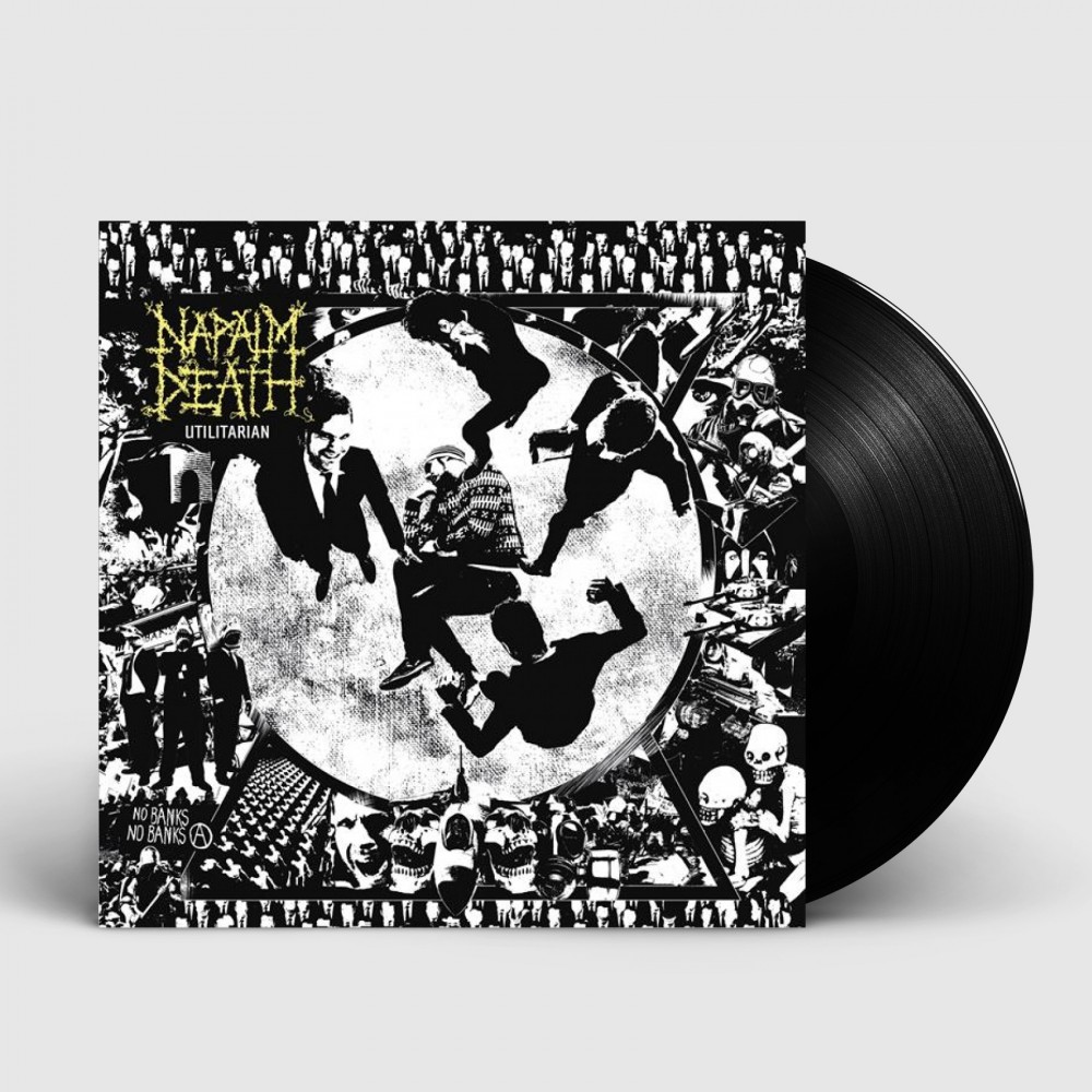 NAPALM DEATH - Utilitarian [BLACK] (LP)