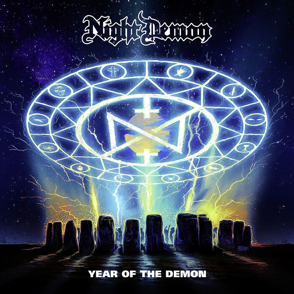 NIGHT DEMON - Year Of The Demon [BLACK] (LP)