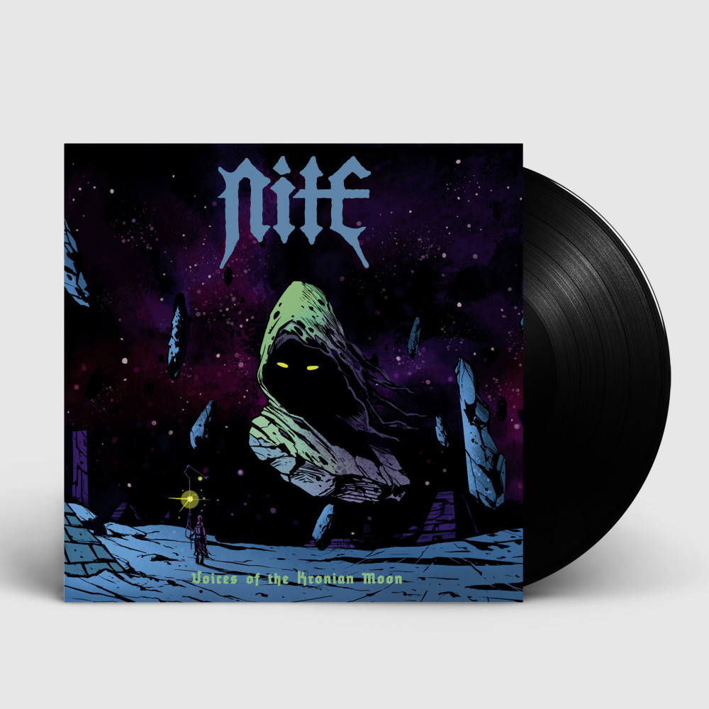 NITE - Voices of the Kronian Moon [BLACK] (LP)