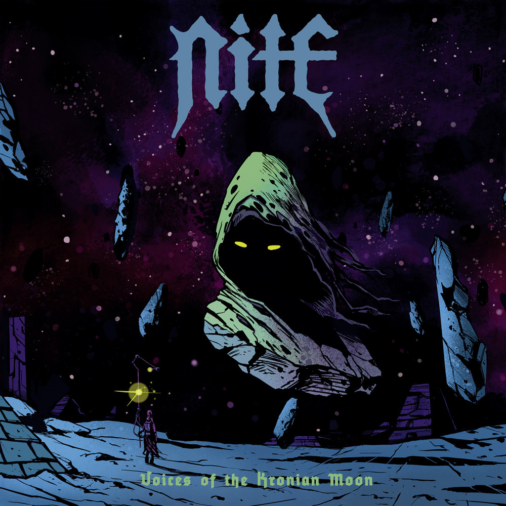 NITE - Voices of the Kronian Moon [PURPLE/RED] (LP)