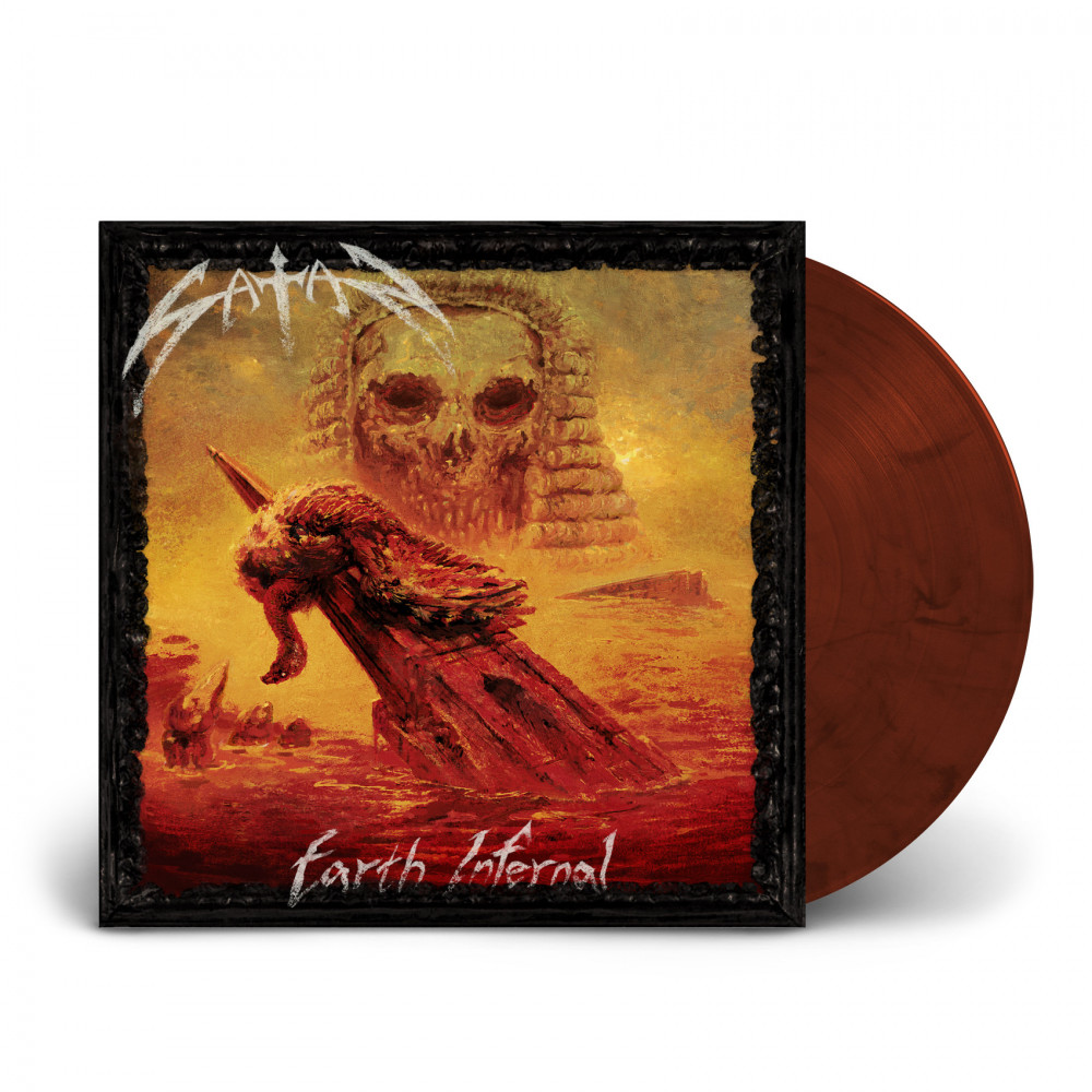 SATAN - Earth Infernal [COPPER BROWN] (LP)