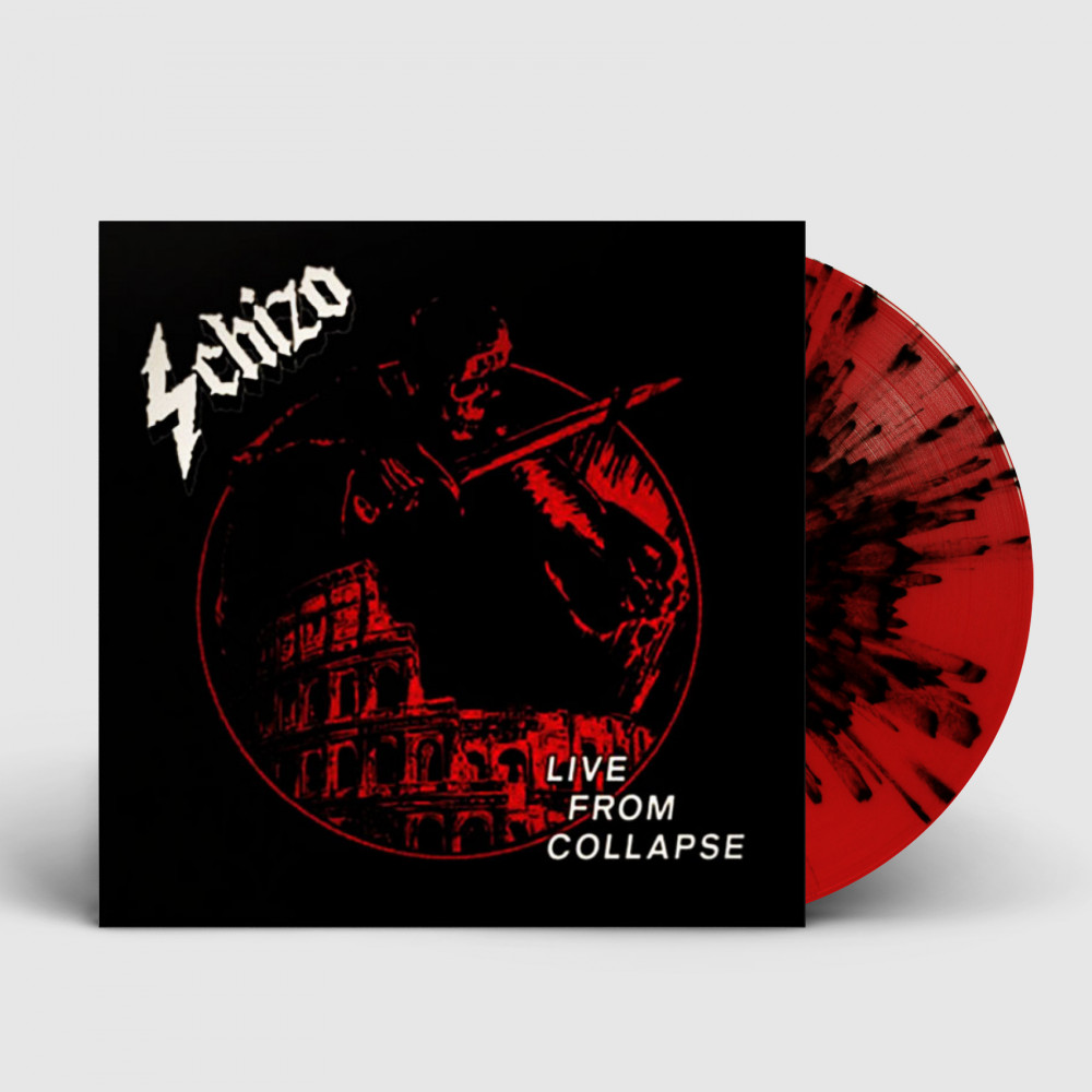 SCHIZO - Live From Collapse - Live In Rome MMXX [RED/BLACK] (LP)