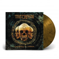 THE CROWN - Crowned In Terror [AMBER] (LP)