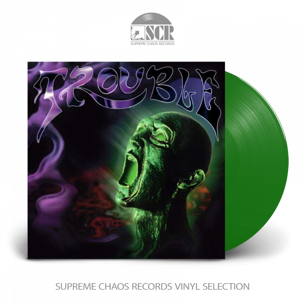 TROUBLE - Plastic Green Head [GREEN] (LP)