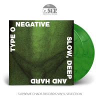TYPE O NEGATIVE - Slow, Deep And Hard [GREEN/BLACK] (SLP)