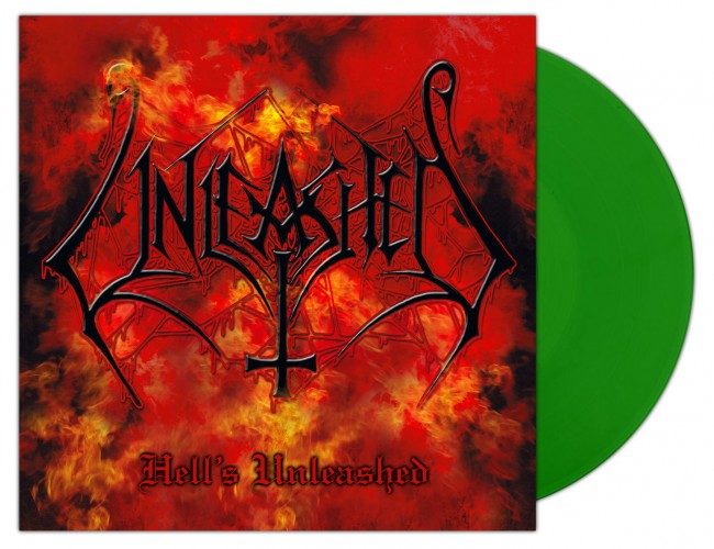 UNLEASHED - Hell's Unleashed [NB GREEN] (LP)