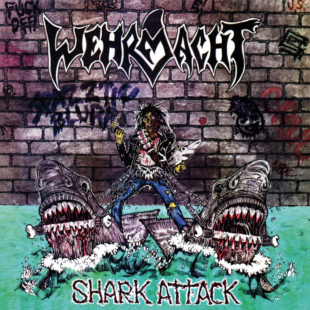 WEHRMACHT - Shark Attack [BLACK] (LP)